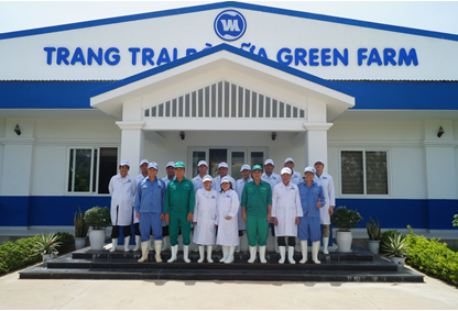 Thẩm định công nhận doanh nghiệp nông nghiệp ứng dụng công nghệ cao đối với Trang trại chăn nuôi bò sữa Vinamik Quảng Ngãi.