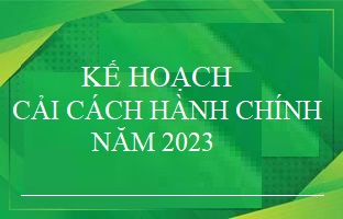 Quyết định Ban hành Kế hoạch cải cách hành chính năm 2023 của Sở Nông nghiệp và Phát triển nông thôn