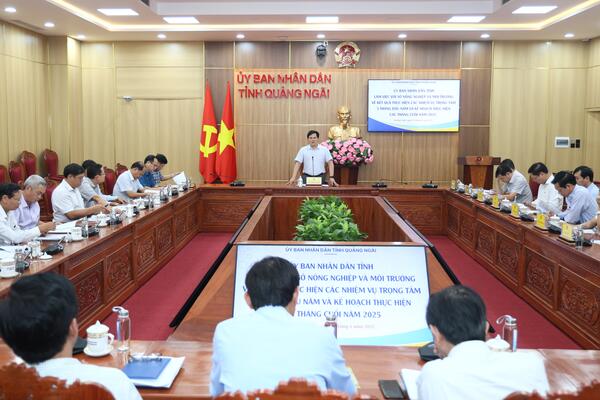 Ngành Nông nghiệp và Môi trường Quảng Ngãi đạt nhiều kết quả tích cực trong 5 tháng đầu năm 2025