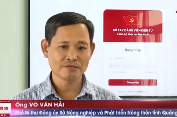 Đảng bộ Sở Nông nghiêp và PTNT triển khai cài đặt 100% Sổ tay đảng viên điện tử