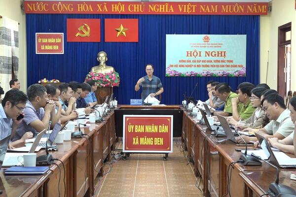 Hội nghị hướng dẫn, giải đáp khó khăn, vướng mắc trong lĩnh vực Nông nghiệp và Môi trường