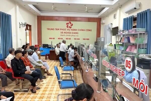 Cán bộ thân thiện – Chính quyền gần dân hơn.